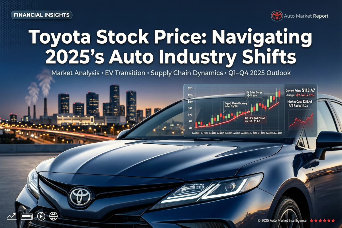 Toyota Stock Price: Navigating 2025's Auto Industry Shifts