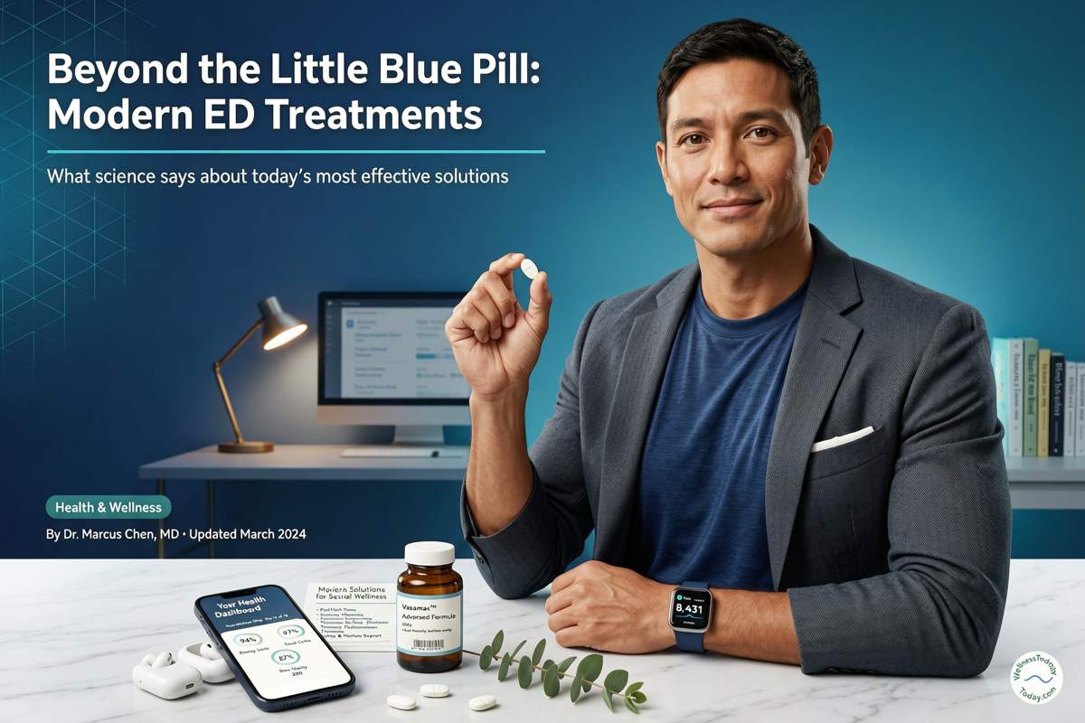 Beyond the Little Blue Pill: Modern ED Treatments