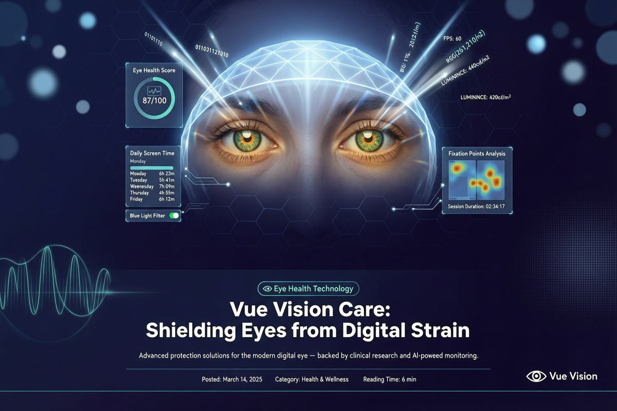 Vue Vision Care: Shielding Eyes from Digital Strain