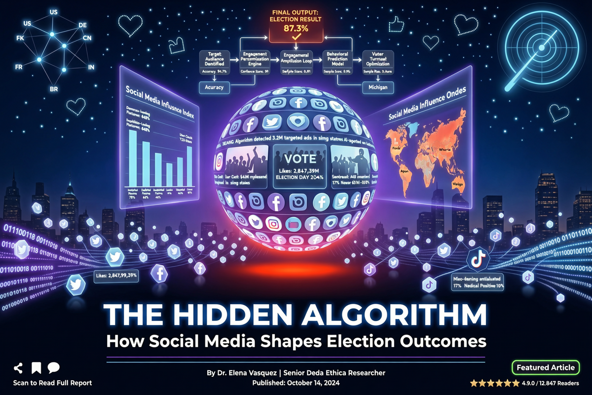 The Hidden Algorithm: How Social Media Shapes Election Outcomes