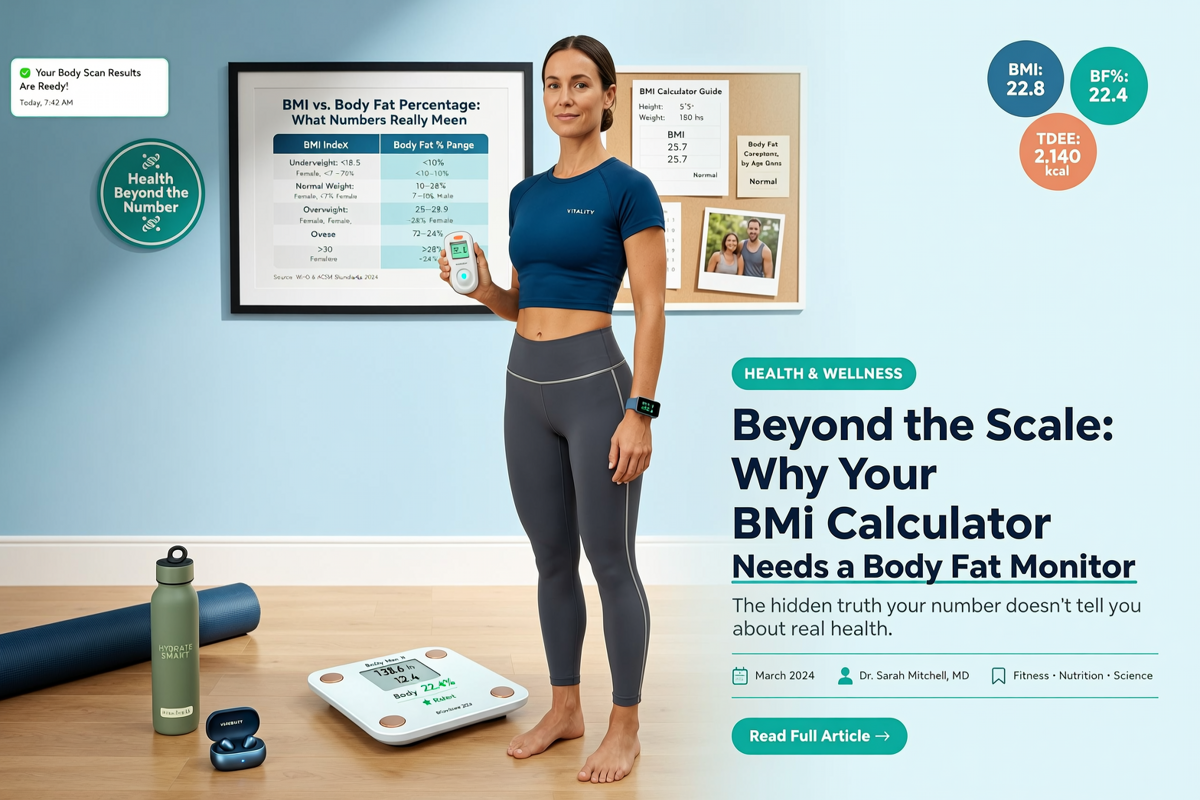 Beyond the Scale: Why Your BMI Calculator Needs a Body Fat Monitor
