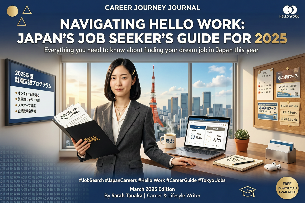 Navigating Hello Work: Japan's Job Seeker's Guide for 2025